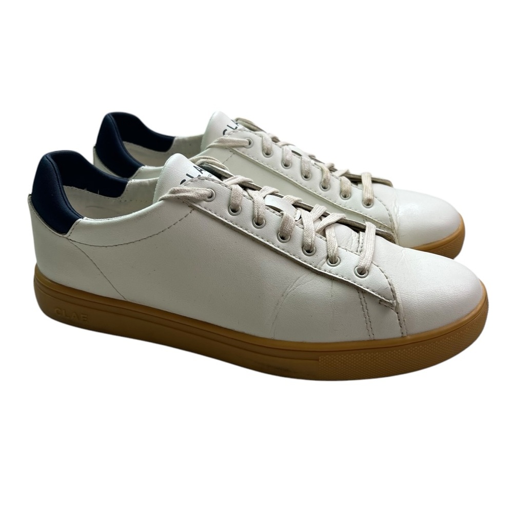 Clae Bradley White Cactus Men’s Size 8.5 Sneakers Shoes
